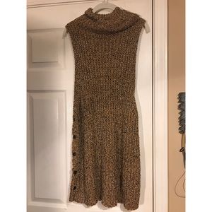 Free People Slvlss knit turtleneck tunic. Size M